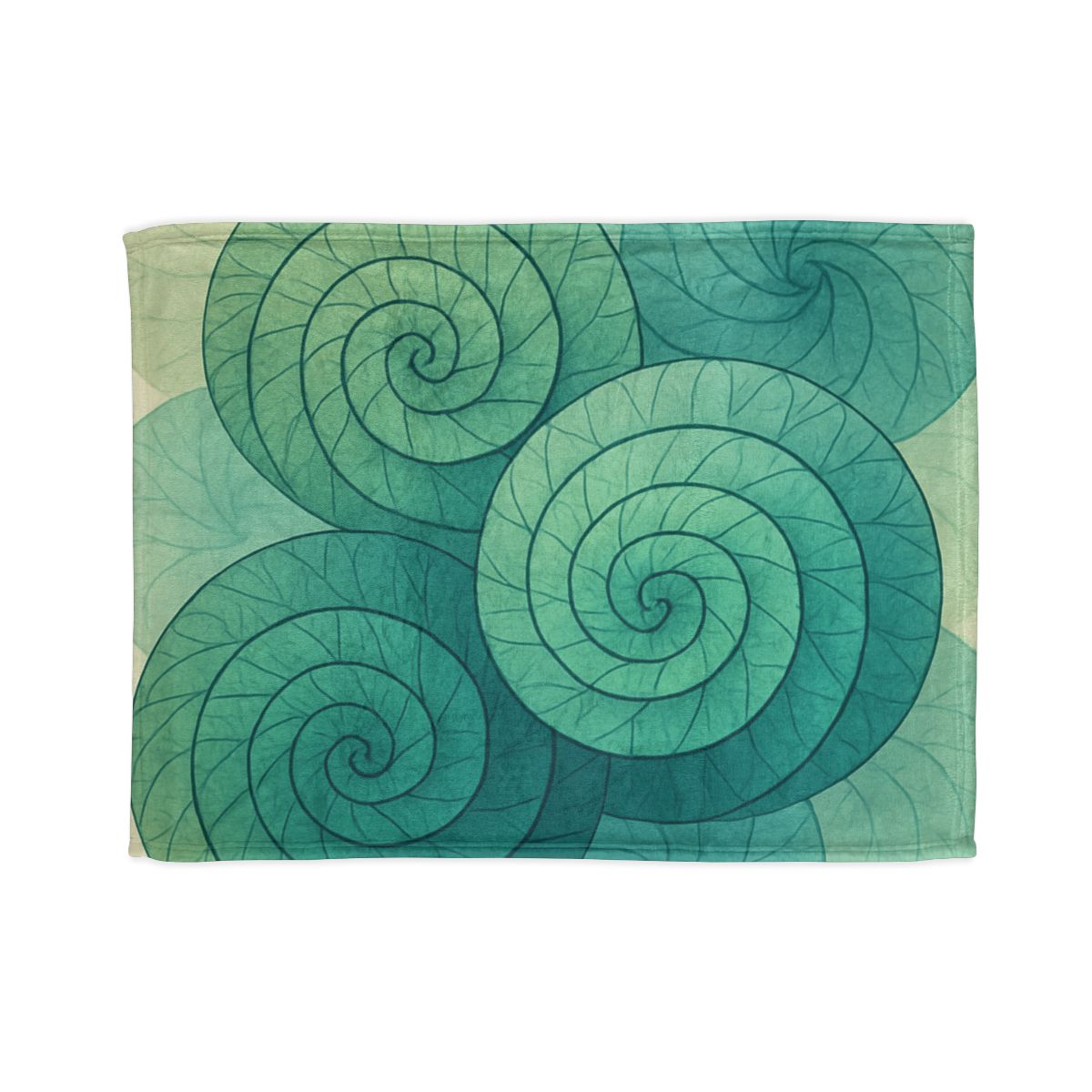 Vein Spiral Canopy trendy patterned blankets