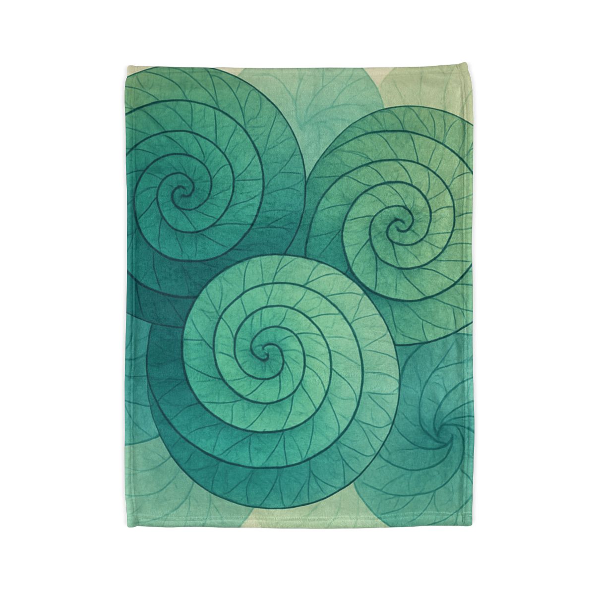 Vein Spiral Canopy trendy patterned blankets