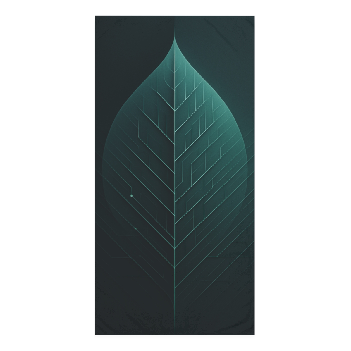 Veined Canopy Circuitry trendy hand towels