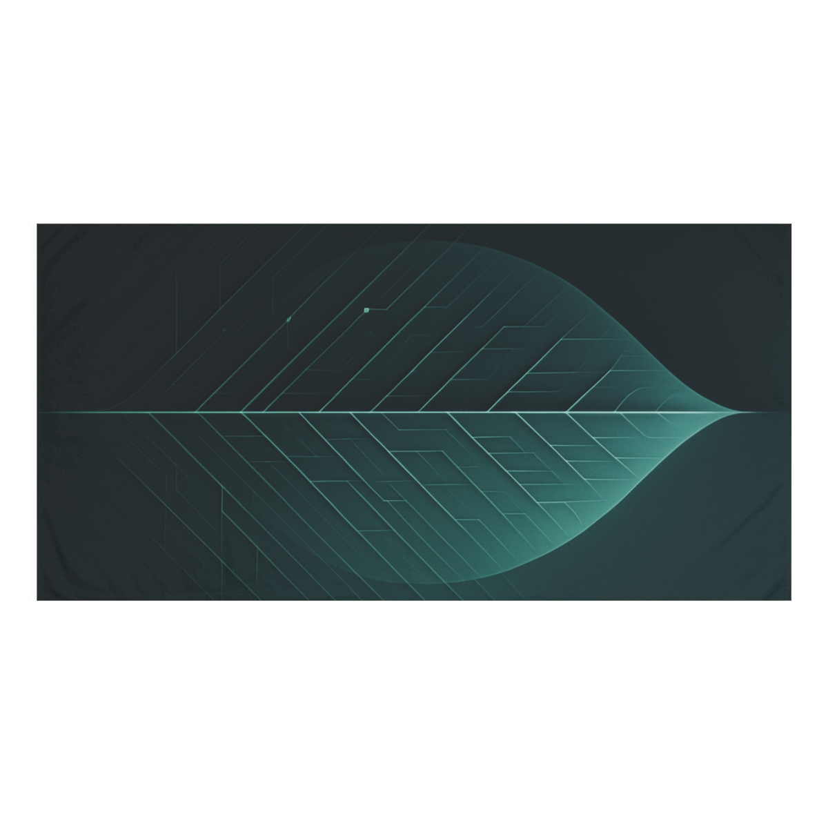 Veined Canopy Circuitry trendy hand towels