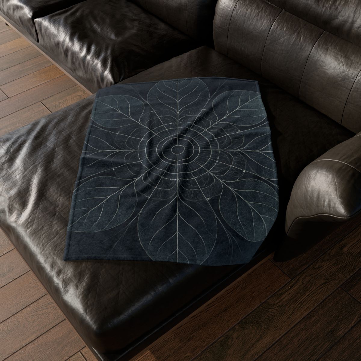 Veined Halo Mandala unique gift blanketscustom blankets