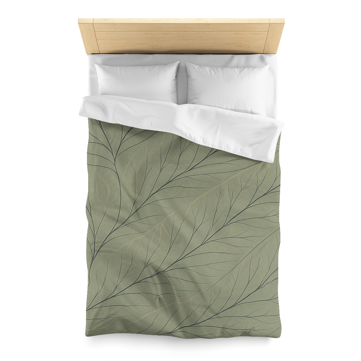 Veined Lace Circuit designer printed duvets