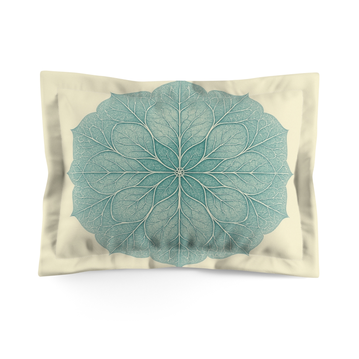 Veined Lace Mandala designer printed pillows