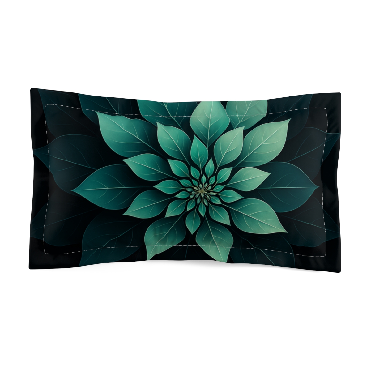 Veinlight Phyllotaxis Circuit personalized decorative pillows