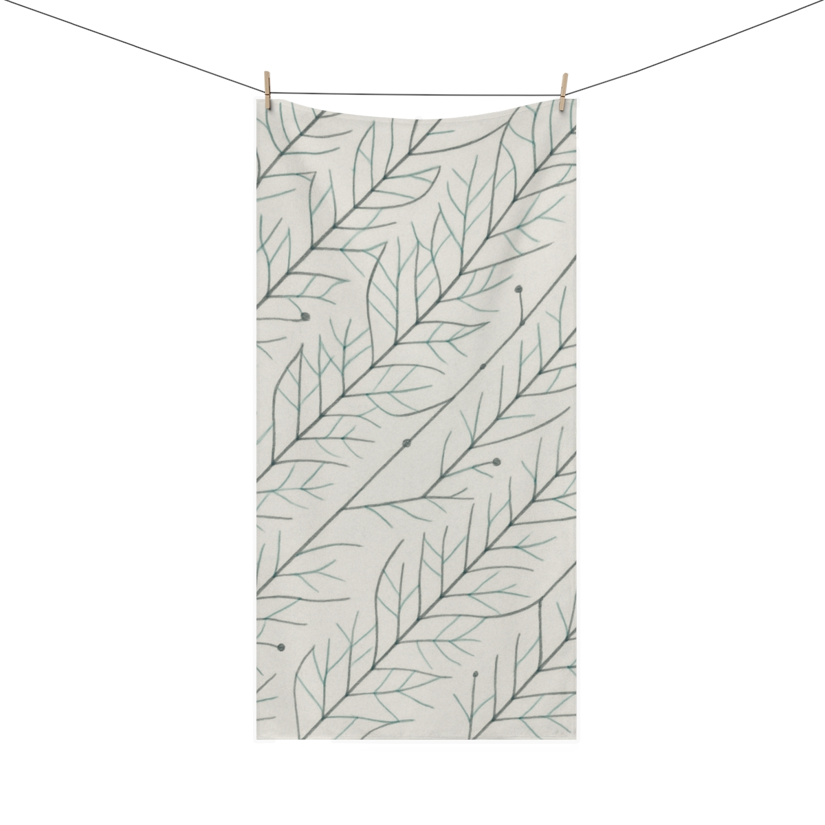 Veinwork Constellation Lattice designer printed towels