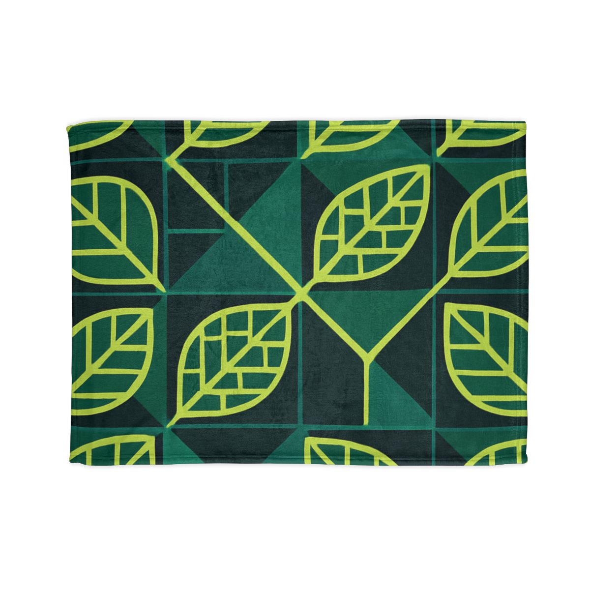 Veinwork Geometry Grid decorative home blankets
