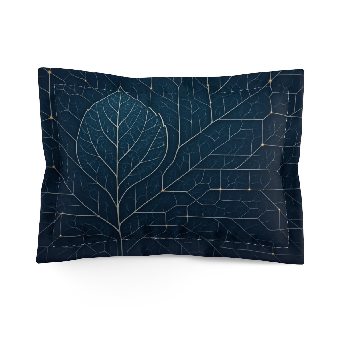Veinwork Microcircuit Bloom personalized decorative pillows