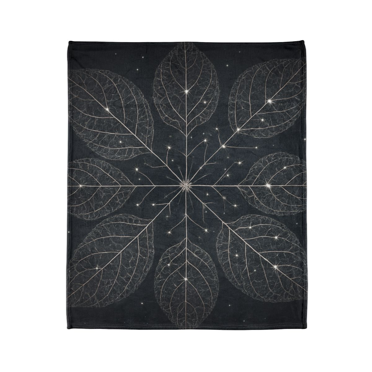Veinwork Star Map Lace soft fleece blankets