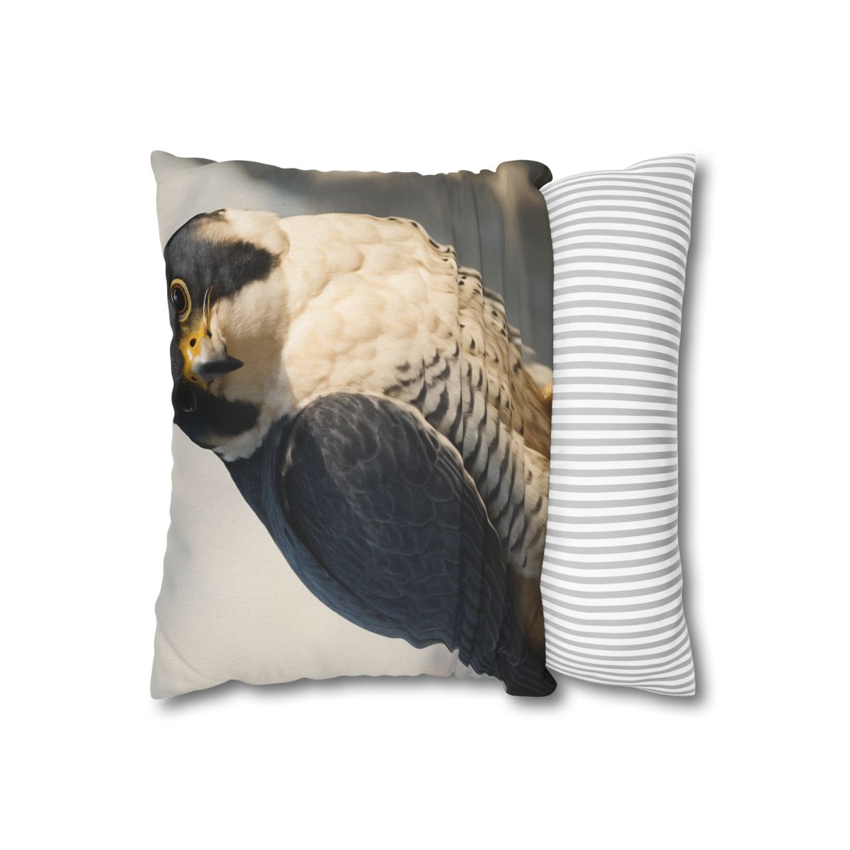 Velocity Gaze Peregrine Falcon soft cotton pillow cases