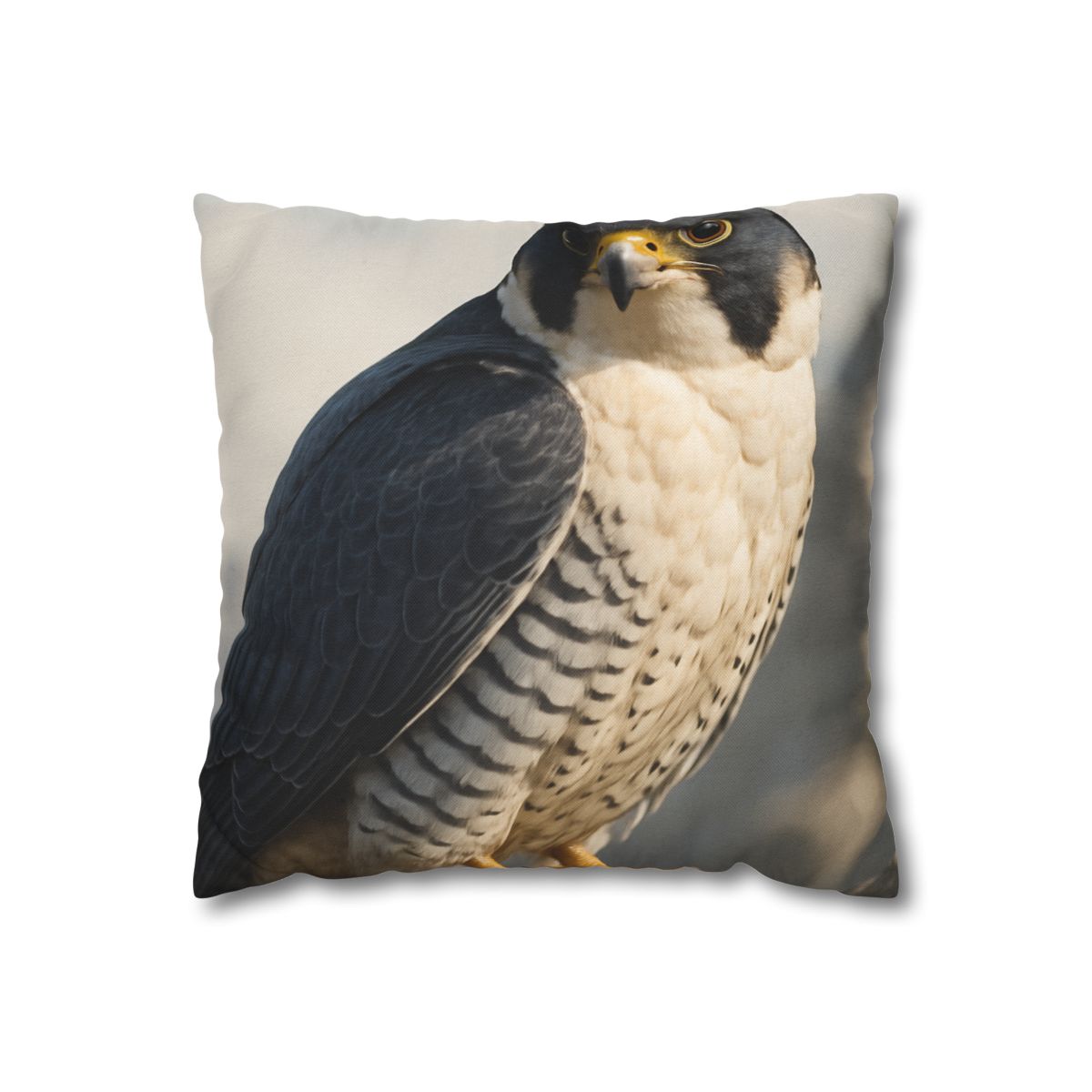 Velocity Gaze Peregrine Falcon soft cotton pillow cases