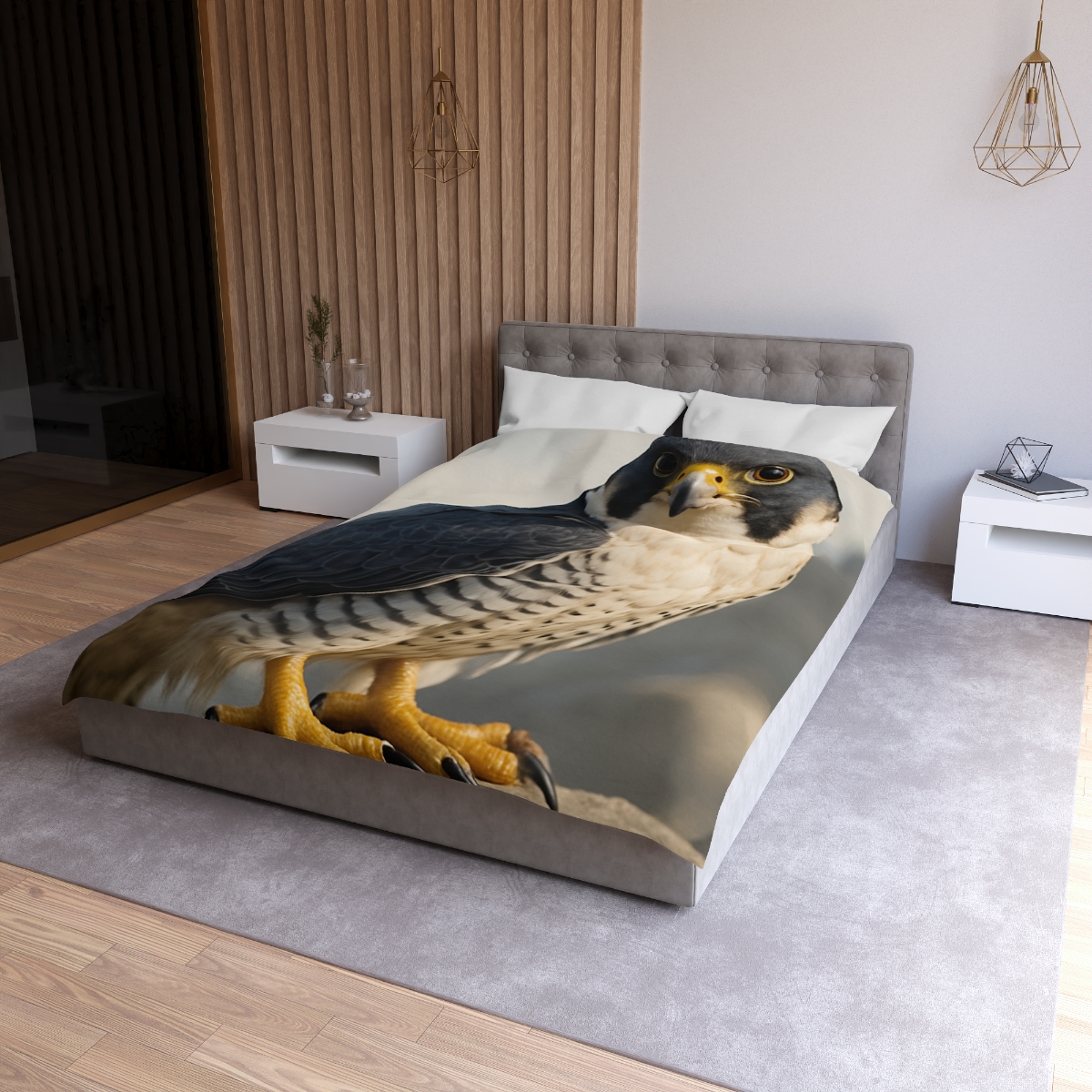 Velocity Gaze Peregrine Falcon duvets for gifts