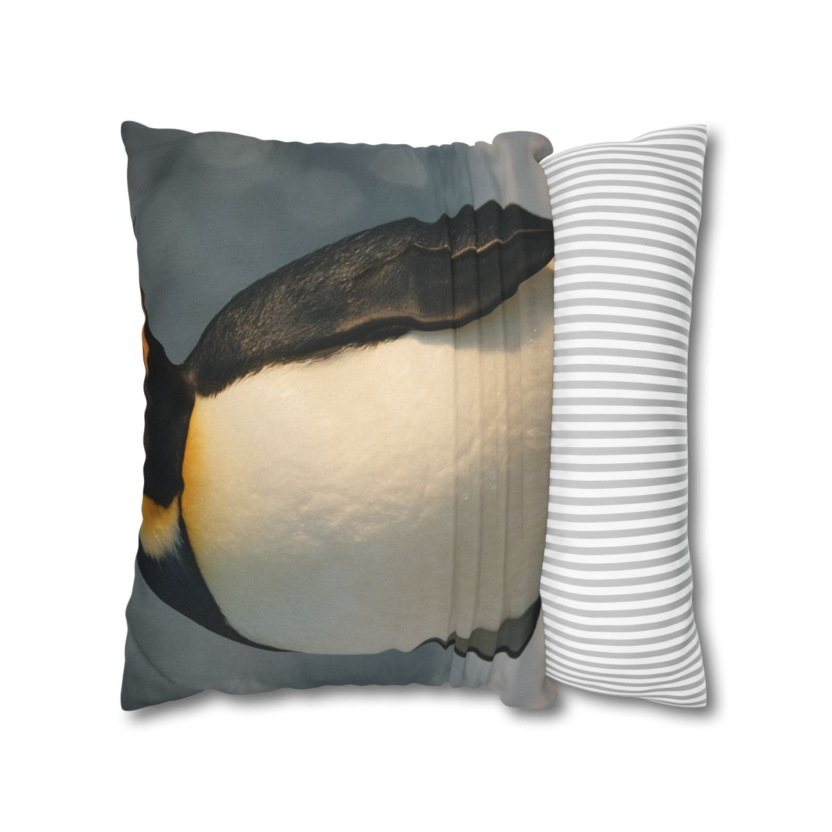 Velvet Eclipse Emperor Penguin designer print pillow cases