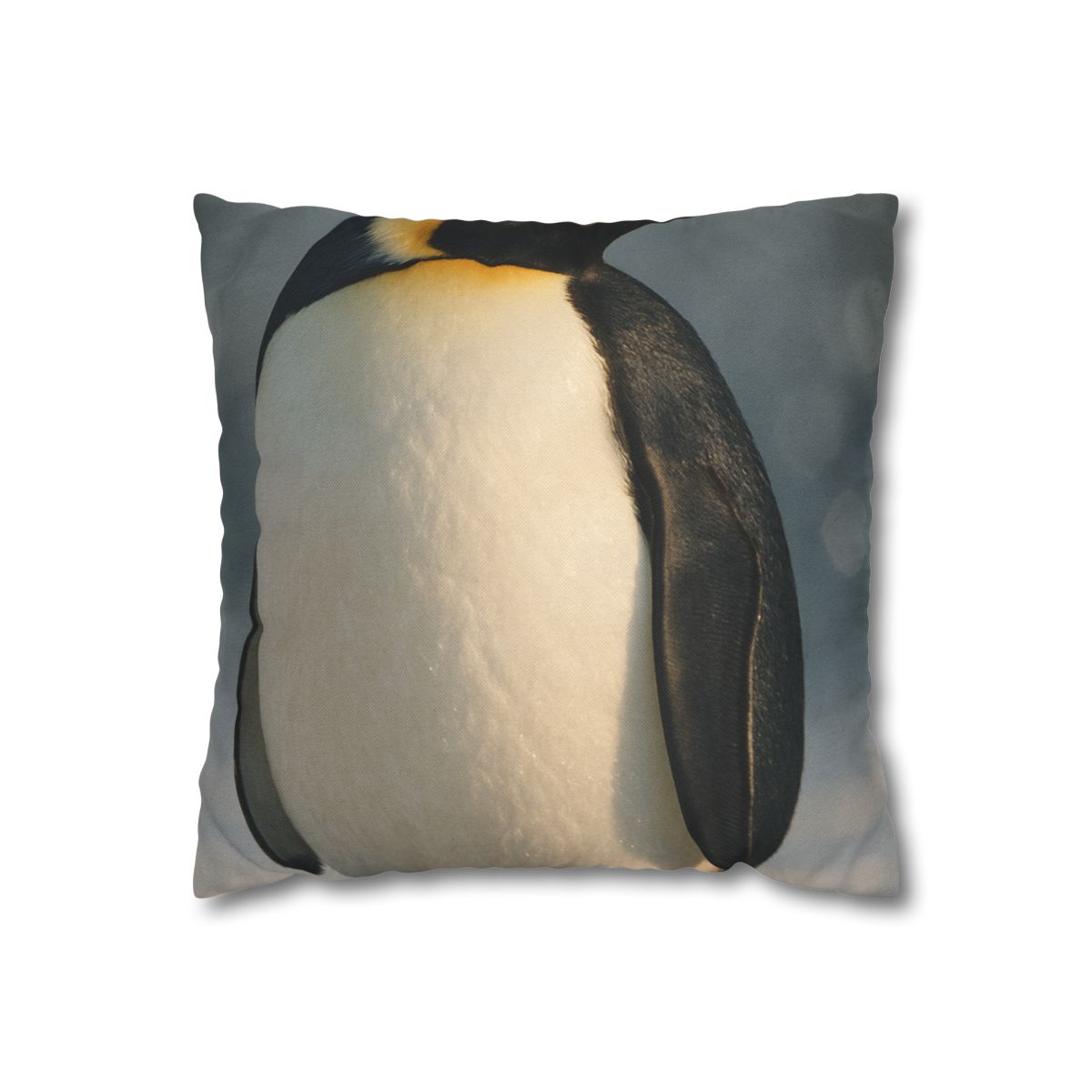 Velvet Eclipse Emperor Penguin designer print pillow cases