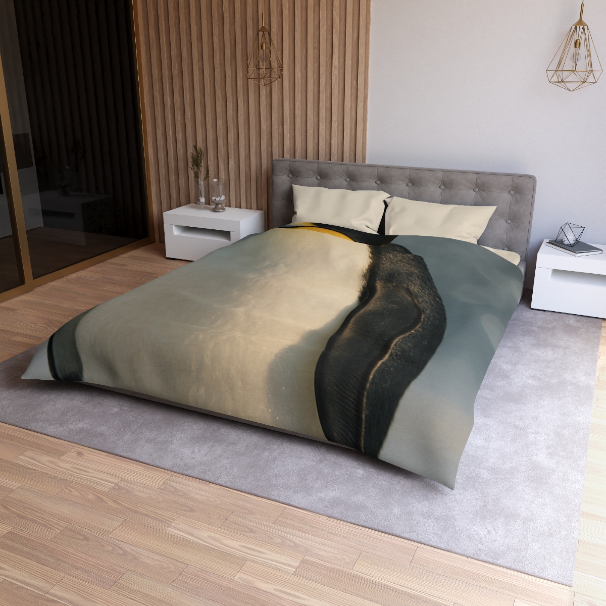 Velvet Eclipse Emperor Penguin trendy bedroom duvets