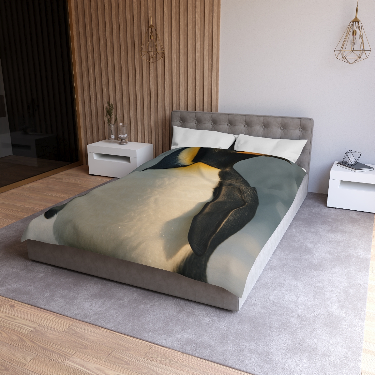 Velvet Eclipse Emperor Penguin trendy bedroom duvets
