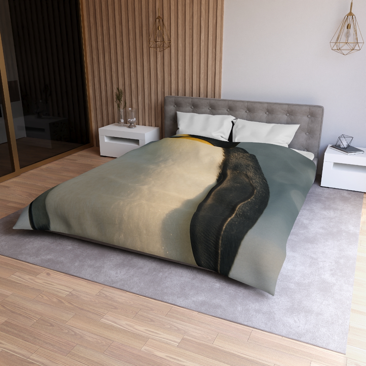 Velvet Eclipse Emperor Penguin trendy bedroom duvets