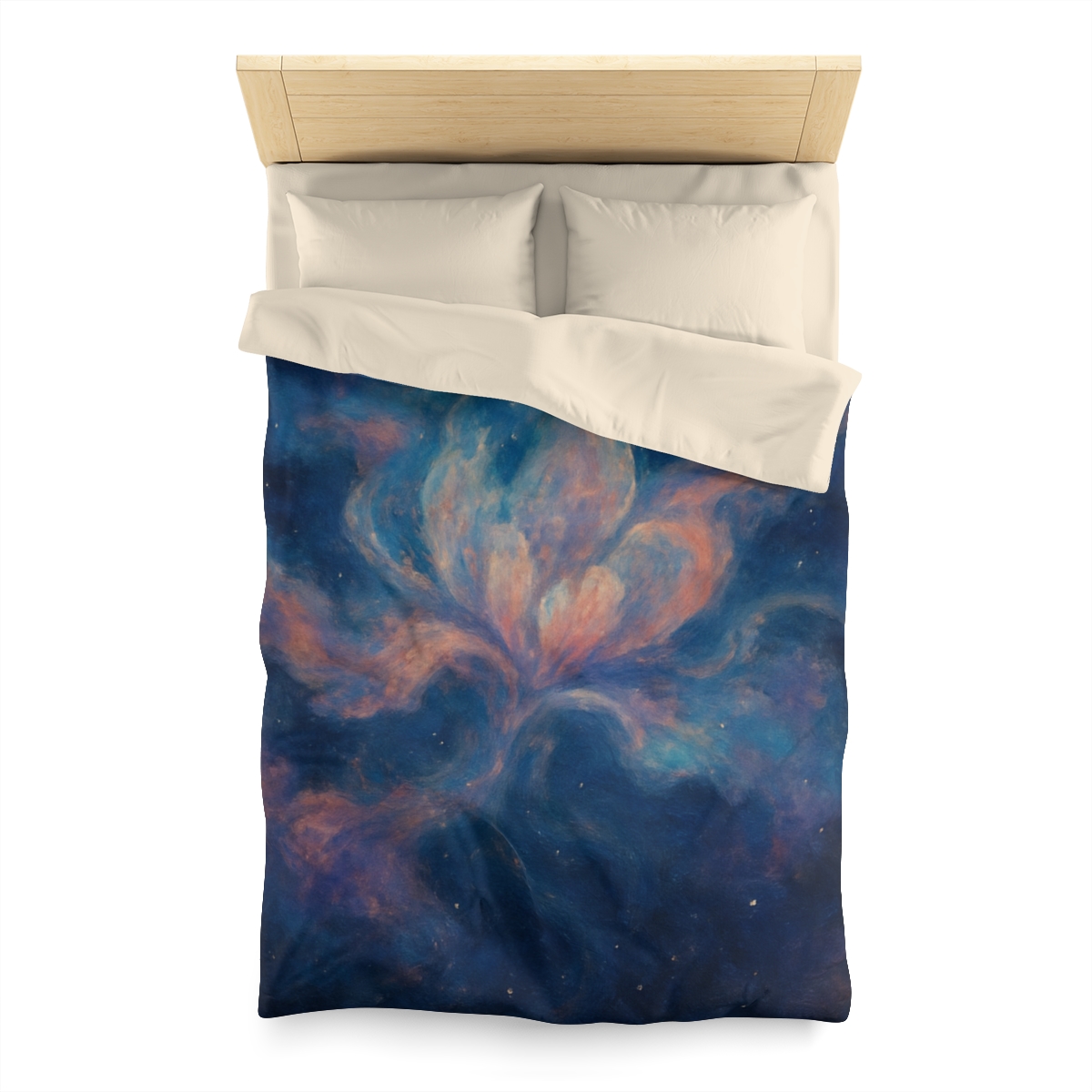 Velvet Plasma Bloom Tapestry custom duvets