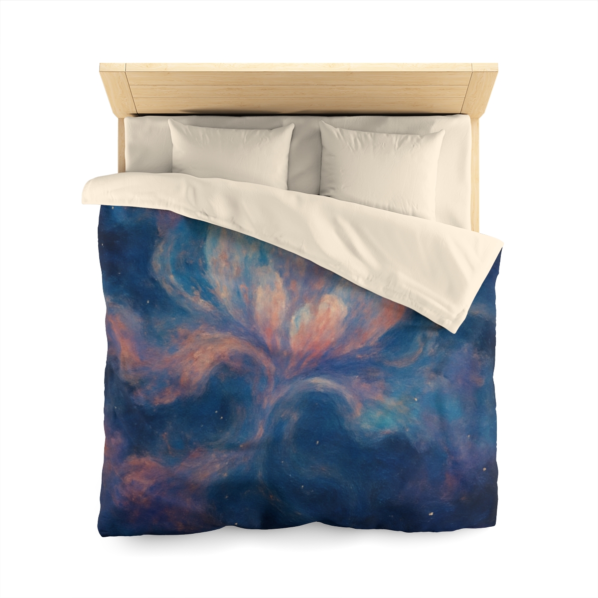 Velvet Plasma Bloom Tapestry custom duvets