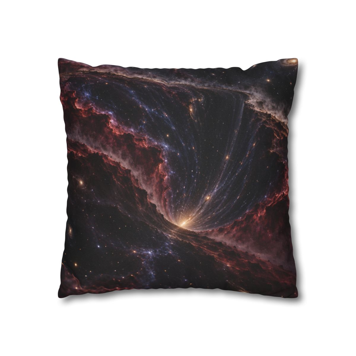 Velvet Redshift Chasm comfortable bedding pillow covers [AI-fabfdab3-84c05b1c1d97]
