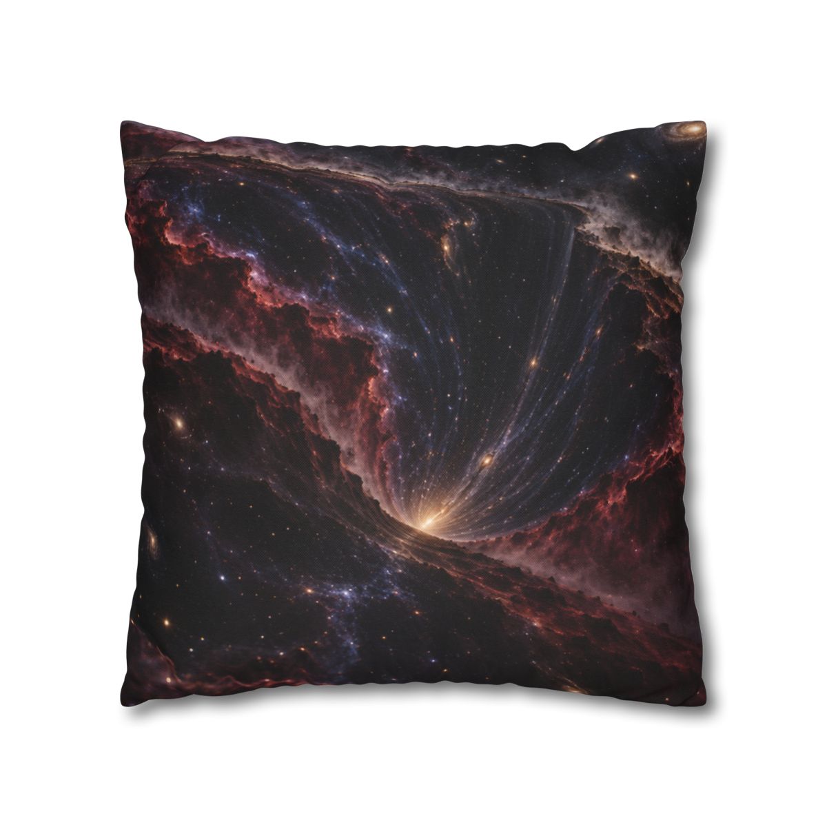 Velvet Redshift Chasm comfortable bedding pillow covers [AI-fabfdab3-7606e7574dff]