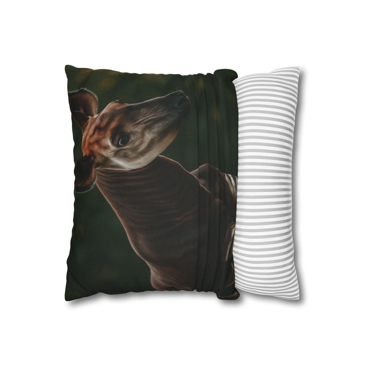 Velvet Shadow Okapi unique gift pillow cases
