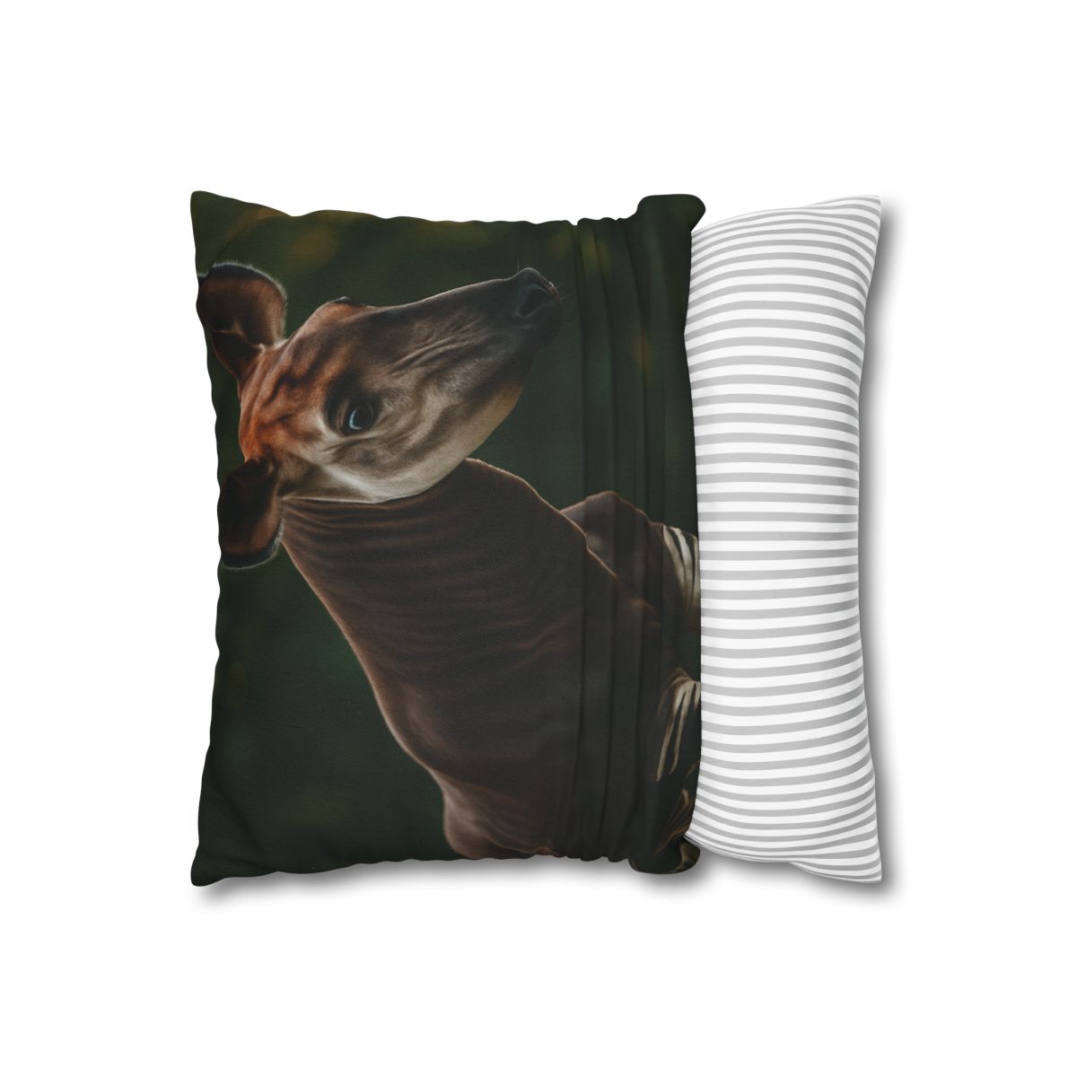 Velvet Shadow Okapi unique gift pillow cases