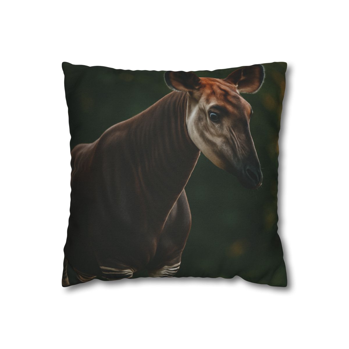 Velvet Shadow Okapi unique gift pillow cases