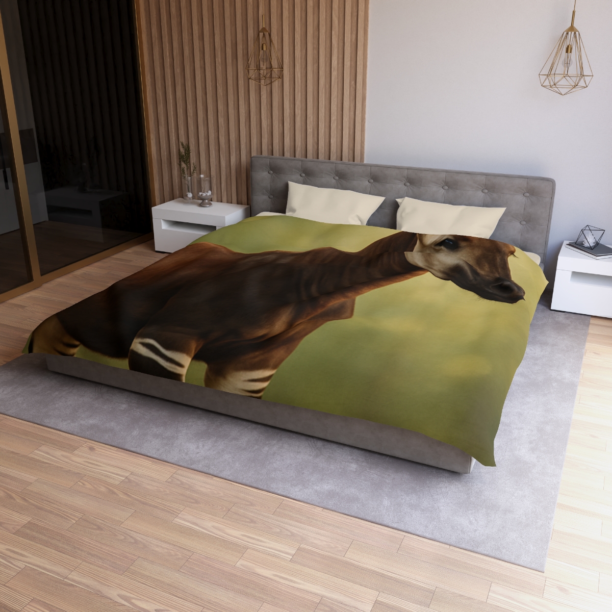 Velvet Stride Okapi trendy bedroom duvets