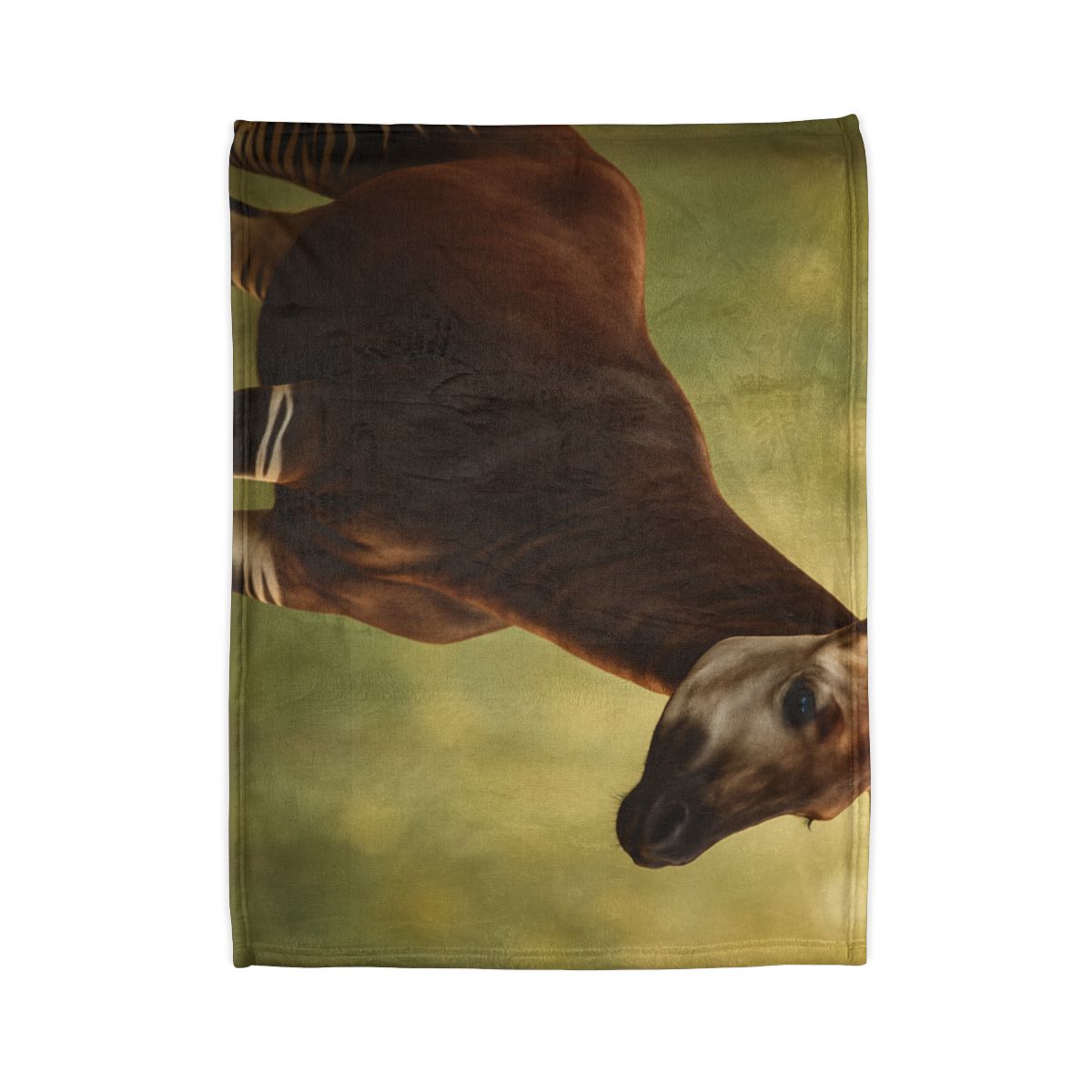 Velvet Stride Okapi stylish throw blankets