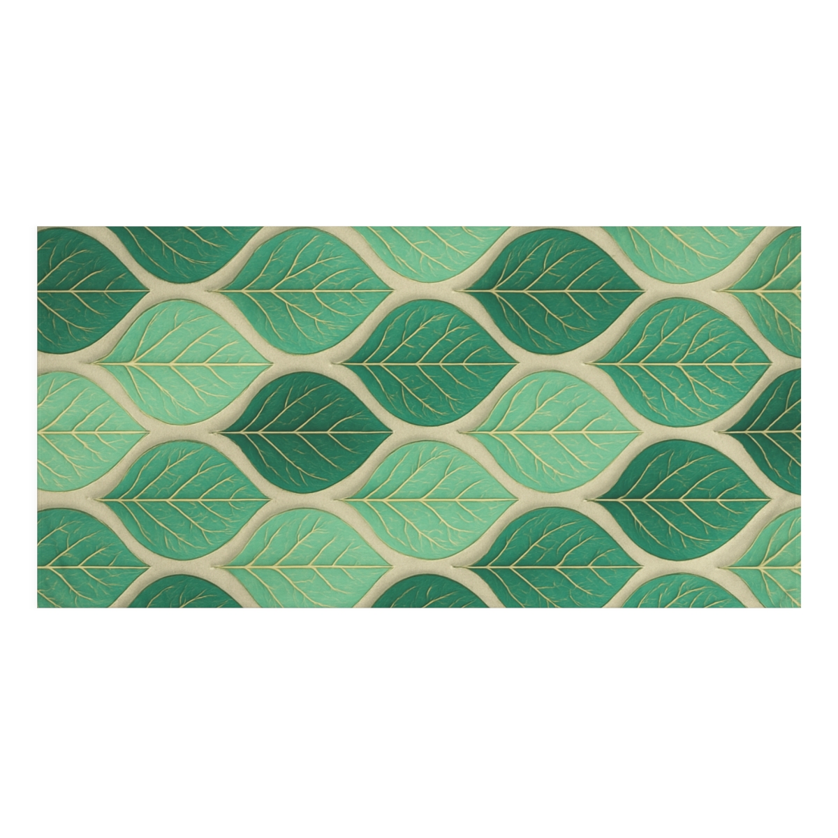 Venation Lace Grid designer printed towels