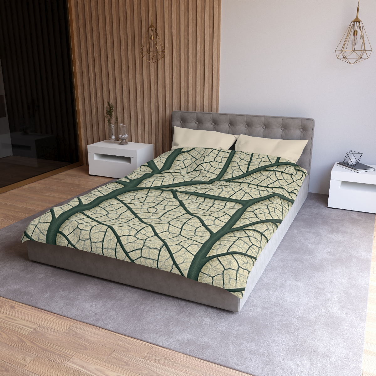 Venation Lace Network custom duvets