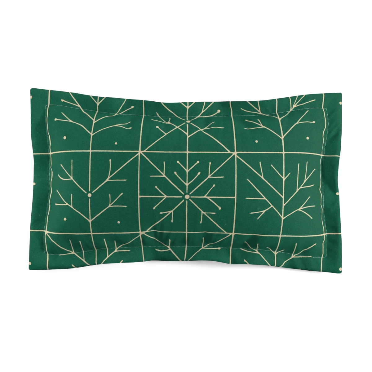 Venation Star Map unique shape pillows