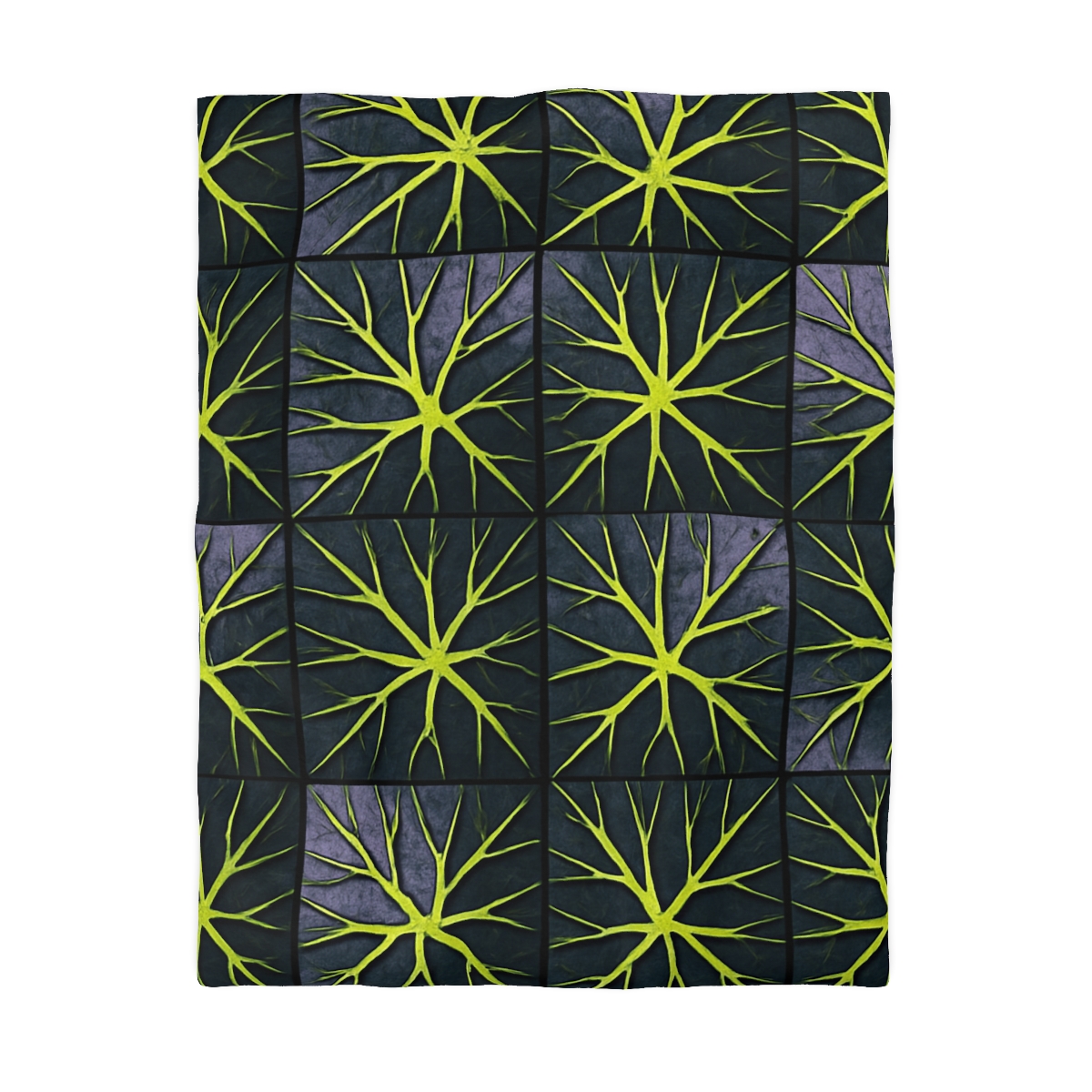 Venation Starburst Mosaic personalized bedding duvets