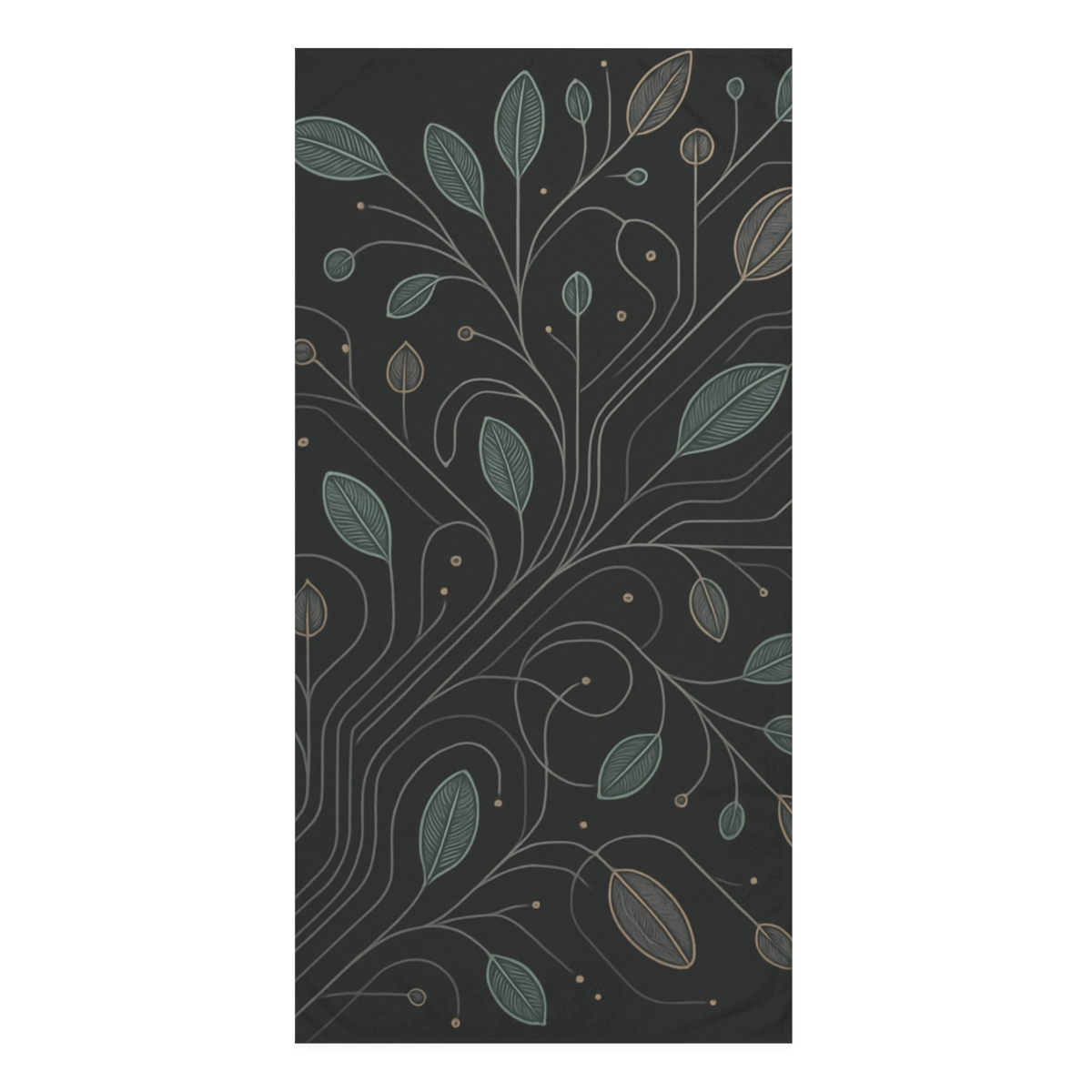 Vine Circuit Filigree trendy hand towels