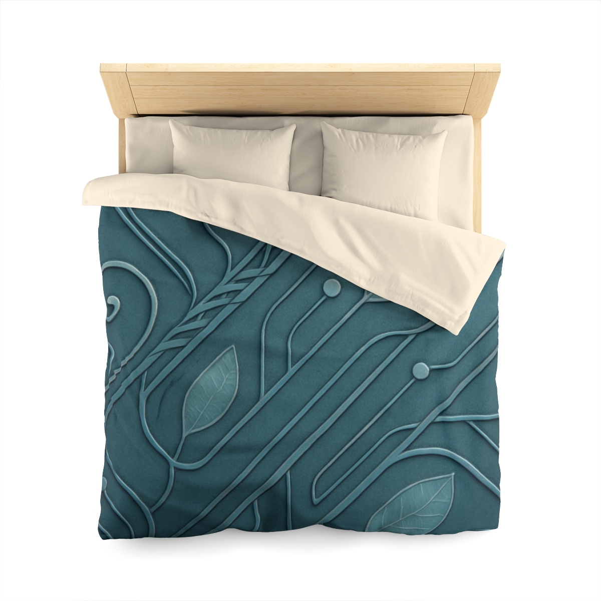 Vine Circuit Filigree personalized bedding duvets