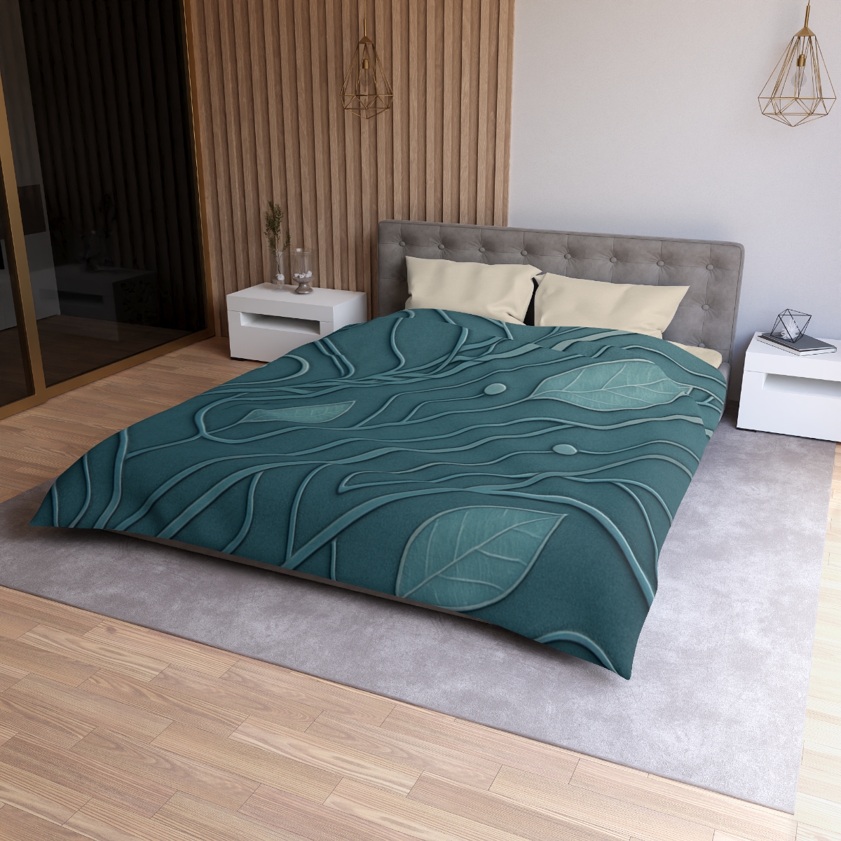 Vine Circuit Filigree personalized bedding duvets