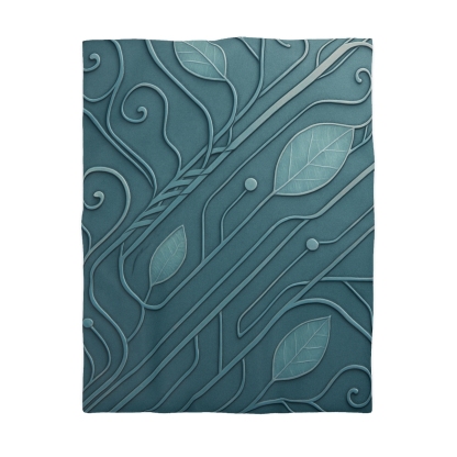 Vine Circuit Filigree personalized bedding duvets