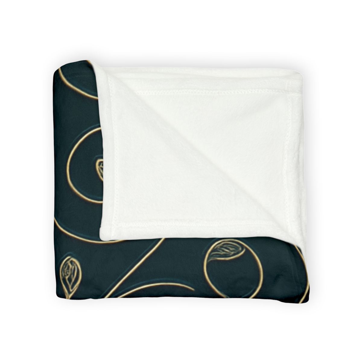 Vine Circuit Filigree designer printed blankets