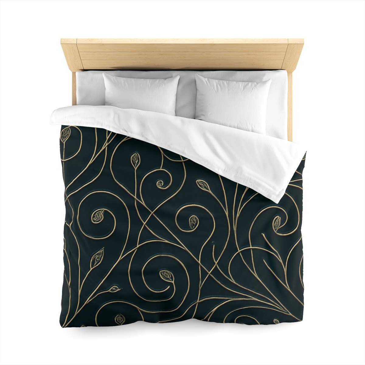 Vine Circuit Filigree custom duvets