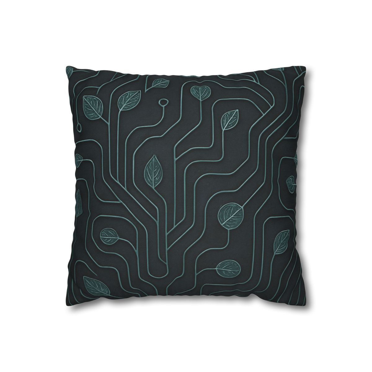 Vine Circuit Filigree stylish decorative pillowcases