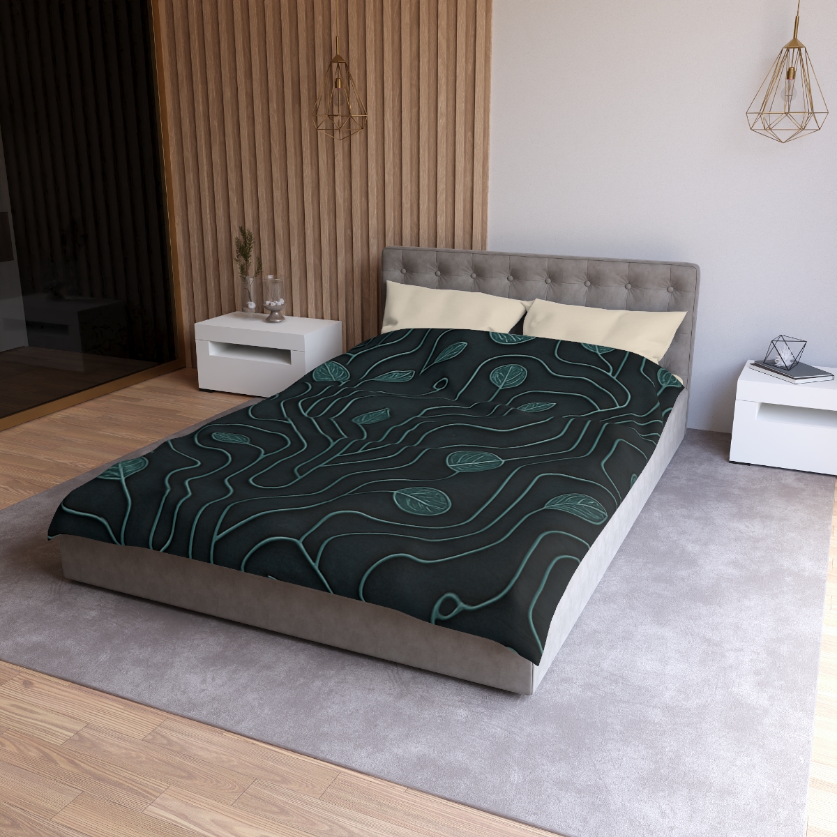 Vine Circuit Filigree stylish duvet covers