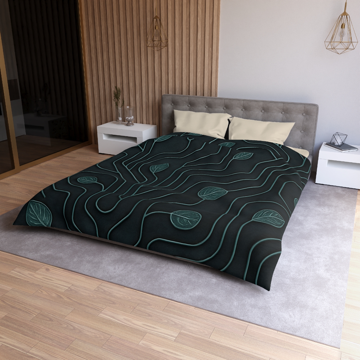Vine Circuit Filigree stylish duvet covers