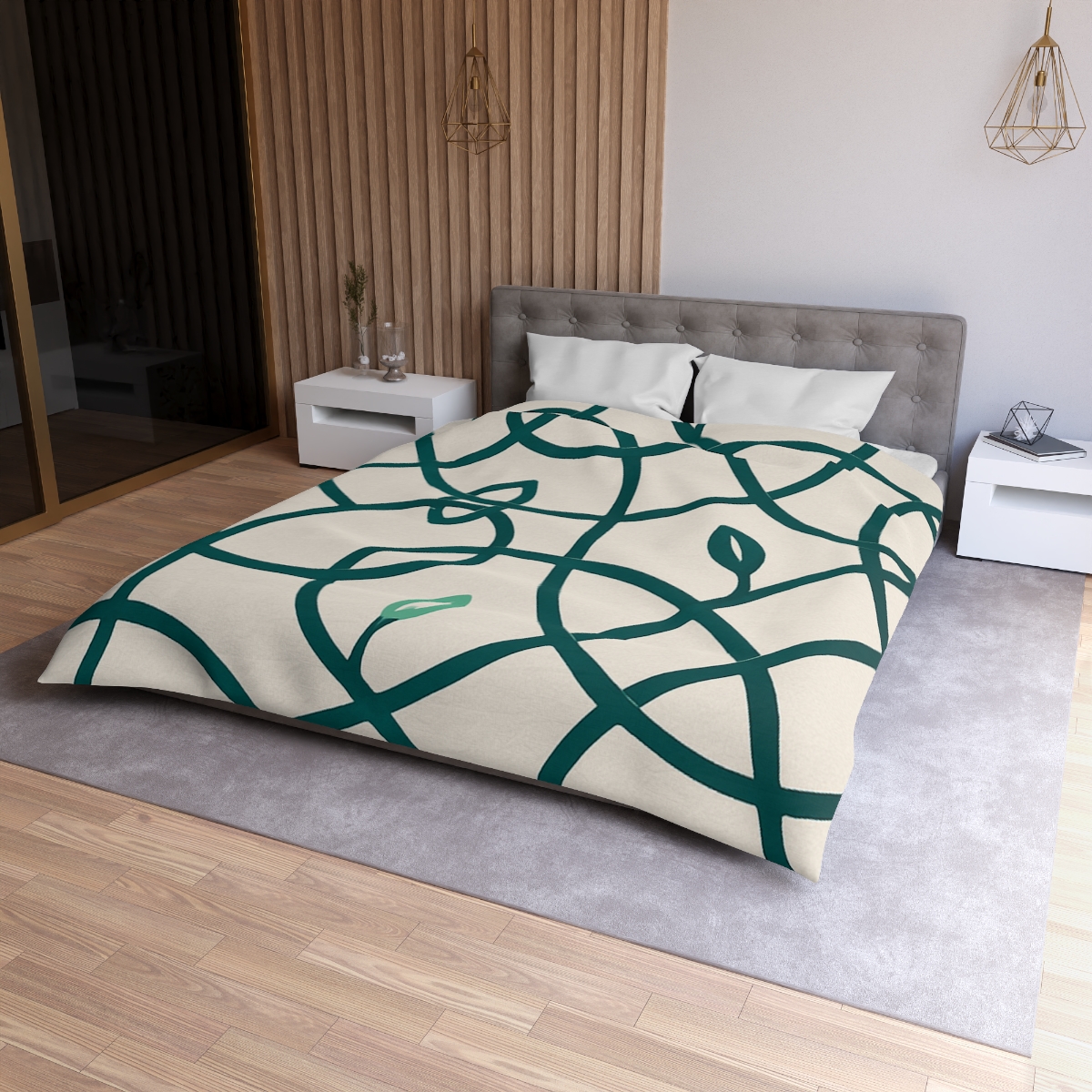 Vine Circuit Interlace warm winter duvets