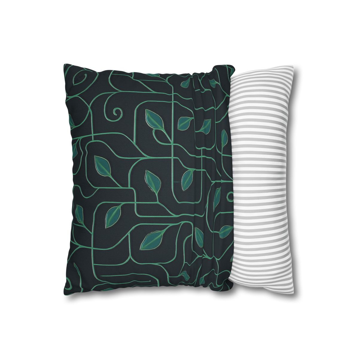 Vine Circuit Lattice designer print pillow cases