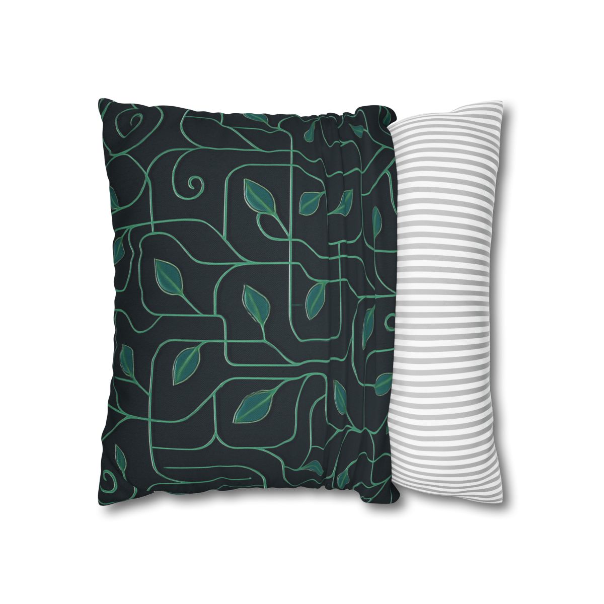 Vine Circuit Lattice designer print pillow cases