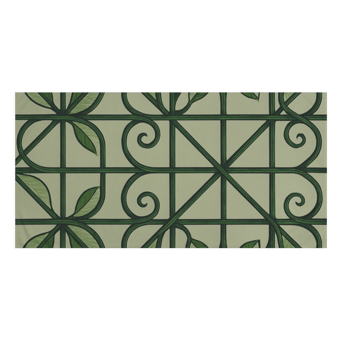 Vine Circuit Lattice stylish beach towels