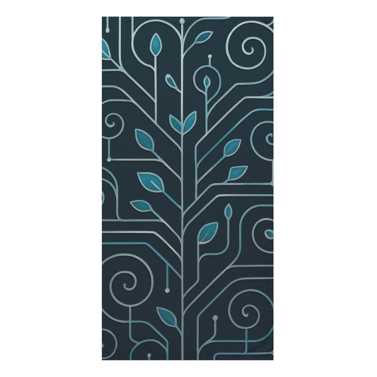 Vine Circuit Lattice comfortable face towels