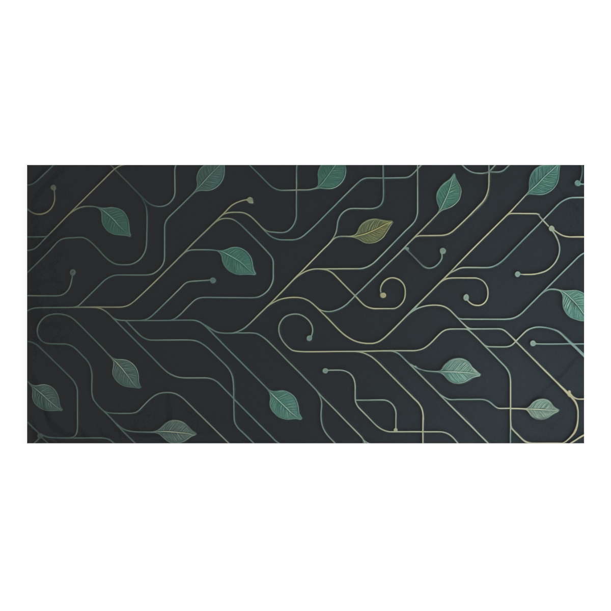 Vine Circuit Lattice decorative home towels