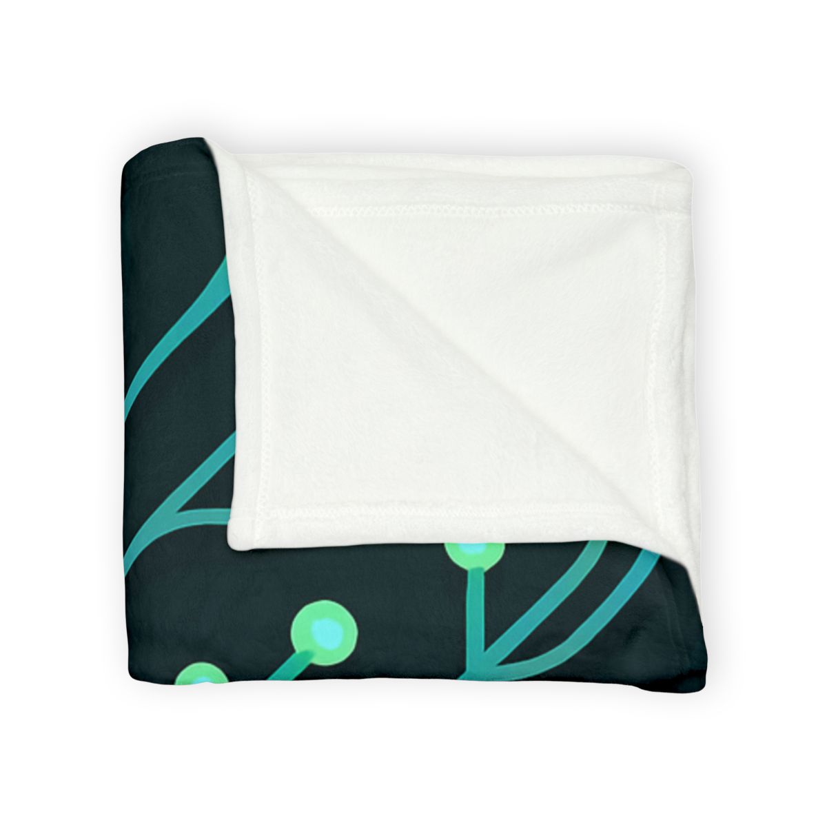 Vine Circuit Lattice trendy patterned blankets