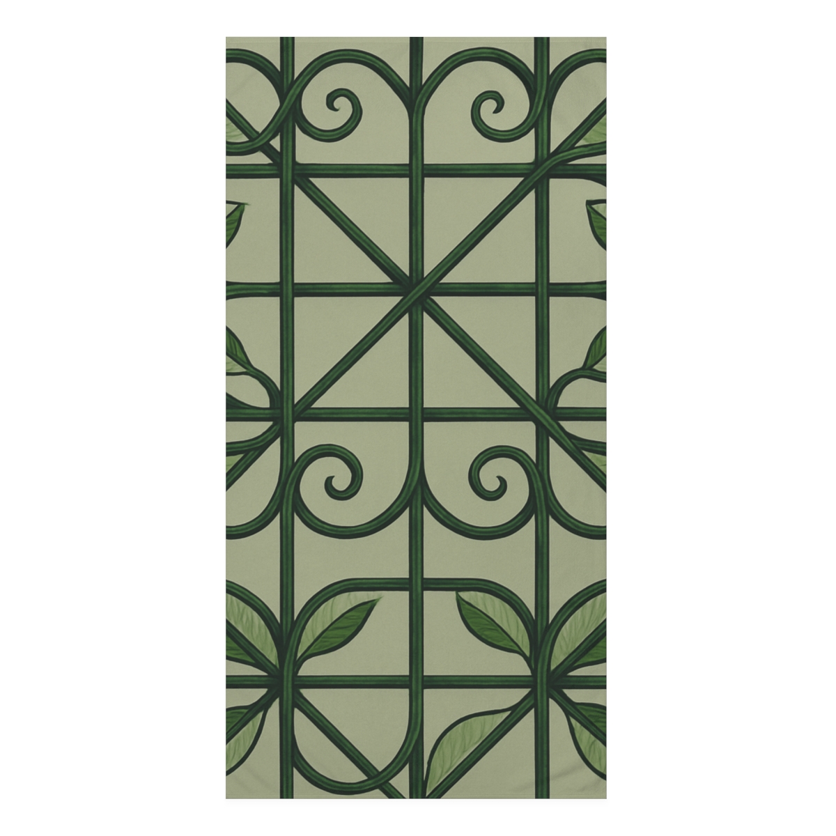 Vine Circuit Lattice stylish beach towels